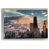 Infused Aluminum Cityscape