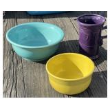 Fiesta Bowls and 6" Mug