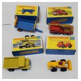 4- Early Matchbox Cars
