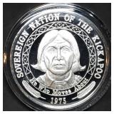 Native American .999 Silver Proof Tribal Medal
