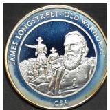 1oz Sterling Silver Proof Civil War Medal