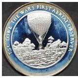 1oz Sterling Silver Proof Civil War Medal