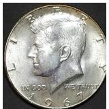 1967 Kennedy 40% Silver Half Dollar Gem BU