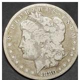 1880 Morgan Silver Dollar
