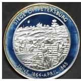 1oz Sterling Silver Proof Civil War Medal