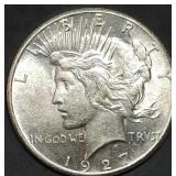 1927 Peace Silver Dollar Gem BU Better Date
