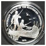 Native American .999 Silver Proof Tribal Medal