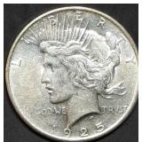 1925 Peace Silver Dollar