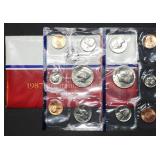 1987 US Double Mint Set in Envelope