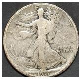 1917 Walking Liberty Silver Half Dollar