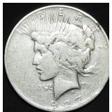 1927-D Peace Silver Dollar