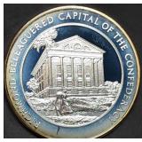 1oz Sterling Silver Proof Civil War Medal