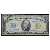 1934 A $10 North Africa Silver Certificate WW2