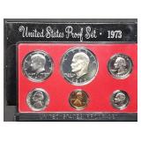 1973 US Mint Proof Set w/ Ike Dollar