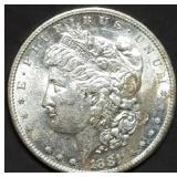 1881-S Morgan Silver Dollar BU