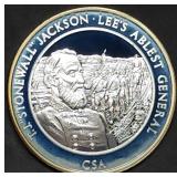 1oz Sterling Silver Proof Civil War Medal