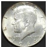 Gem BU 1964 Kennedy 90% Silver Half Dollar Nice