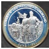 1oz Sterling Silver Proof Civil War Medal