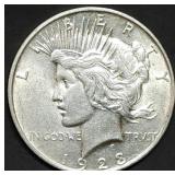 1923-D Peace Silver Dollar
