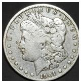 1901-O Morgan Silver Dollar