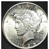 1925 Peace Silver Dollar Gem BU