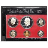 1978 US Mint Proof Set w/ Ike Dollar