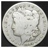 1904-S Morgan Silver Dollar, Better Date