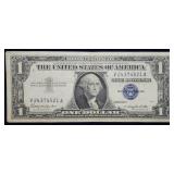 1957 B $1 Silver Certificate Nice Banknote