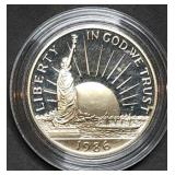 1986 S Statue of Liberty Proof Half Dollar