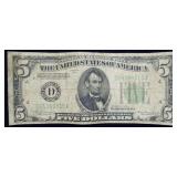 1934 $5 FRN Cleveland Ohio