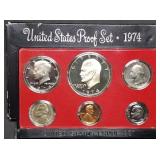 1974 US Mint Proof Set w/ Ike Dollar