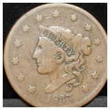 1837 US Large Cent