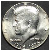 1976 Bicentennial Kennedy Half Dollar Gem BU