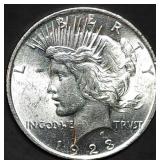 1923 Peace Silver Dollar Gem BU