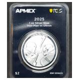 2025 Niue Ironman vs Ultron 1oz .999 Silver Coin