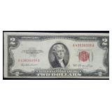 1953 $2 Red Seal Legal Tender High Grade Note