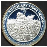 1oz Sterling Silver Proof Civil War Medal