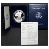 2003 W 1oz Proof Silver Eagle MIB