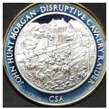 1oz Sterling Silver Proof Civil War Medal