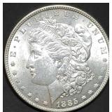 1885 Morgan Silver Dollar Gem BU