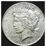1926-S Peace Silver Dollar