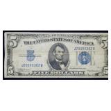 1934 A $5 Silver Certificate