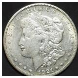 1921-S Morgan Silver Dollar