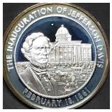 1oz Sterling Silver Proof Civil War Medal