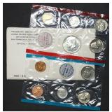 1969 US Double Mint Set w/ Silver Kennedy Half