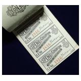 Commissary Coupon Book by Speno Ithica NY