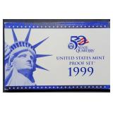 1999 US Mint Proof Set MIB