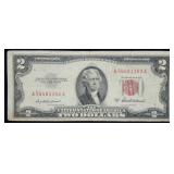 1953 A $2 Red Seal United States Note Nice