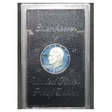 1971 S Proof Silver Ike Dollar in Holder