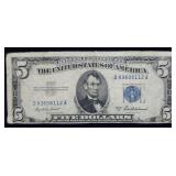 1953 A $5 Silver Certificate
